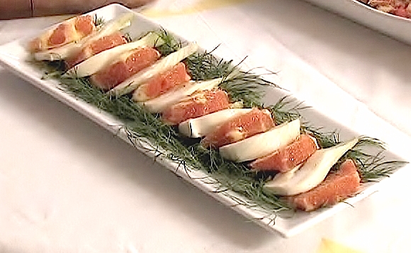 fennel and blood orange salad